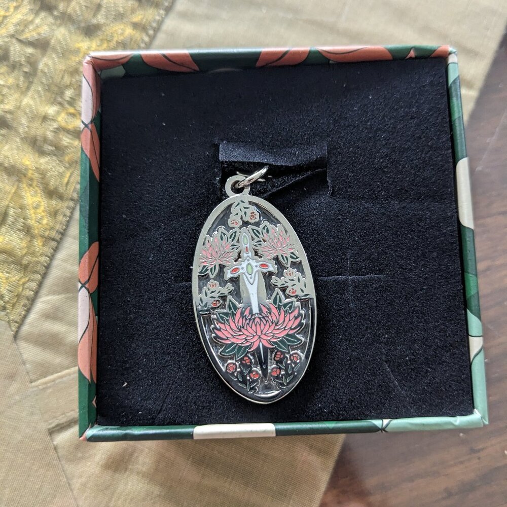Fate & Flame literary headlight bookmark